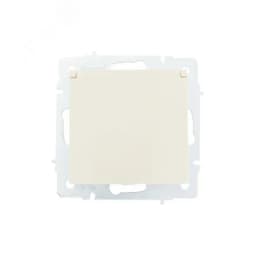 Vesna Розетка с/з с крышкой цв. крем