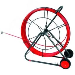 Устройство закладки кабеля д.11мм длина 200 м на вращающемся барабане стеклопруток