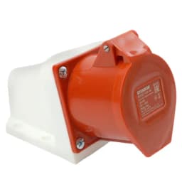 Розетка стационарная ST124 32А 380В 3P PE IP44 RST3212444 Stekker 49436