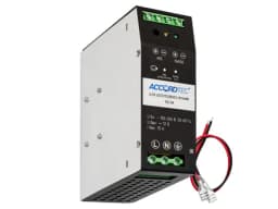 Блок бесперебойного питания для крепления на DIN рейку AccordTec ББП-100 DIN, 10А ( АКБ до 17/18 Ач)