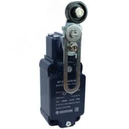 Выключатель путевой ВП 36-2545М-66 У2, рычаг с пластиковым роликом, регулируемый по длине, 1з+1р, инерционный, 30х60 мм, без сальника, 3А, IP66