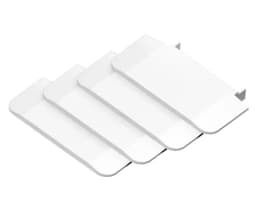 Заглушка для встраиваемого алюминиевого профиля GP1100 комплект 4шт Ambrella Light GP8140