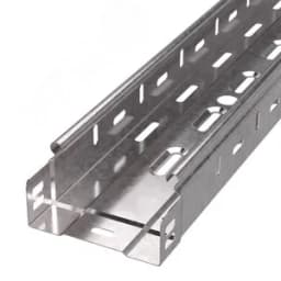 Лоток перфорированный 200х50х3000 (0,55 мм) (12 м/уп) ЭлектроЛоток