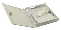 Бокс оптический универсальный, настенный на 8 портов SC, duplex LC Hyperline FO-WBY-8UN-MI