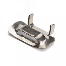 Бугели из нержавеющей стали AISI 304 для монтажных лент 20 мм (30 шт/уп) Промрукав Промрукав