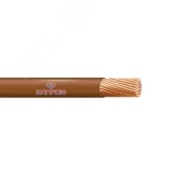 Провод силовой ПуГВ 1х2.5 коричневый(бухта) ТРТС