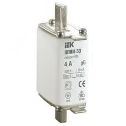 Плавкая вставка предохранителя ППНИ-33, габарит 00С, 4А DPP11-004 IEK