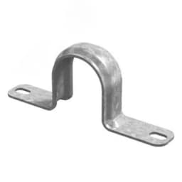Скоба кабельная двухлапковая 10-11, толщ. 0,8 мм, гальван. цинк OSTEC
