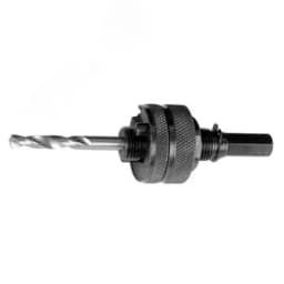 Державка для биметаллических коронок 32-152мм, жесткие штифты, прижимная муфта