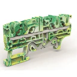 Клемма заземления 4 точки подключения на 2,5 кв.мм