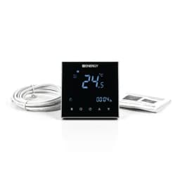 Терморегулятор Energy BHT-2000 с Wi-Fi, c двумя датчиками, программируемый, цвет черный, работает с Яндекс Алисой