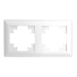 Рамка STEKKER PFR00700301 3местная серия Катрин белый 39794