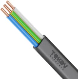 Кабель TOKOV ELECTRIC ВВГ-Пнг(А)-LSLTx 3х4 ОК (N PE) 0.66кВ (м) УТ000030889