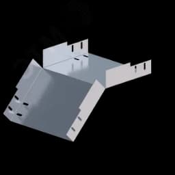 Лоток монтажный угловой 45 вниз ЛУ45Н.300.200.409.1.1