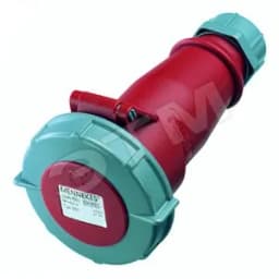 Розетка кабельная 32А 3Р+N+E IР67 переносная 400В AM-TOP