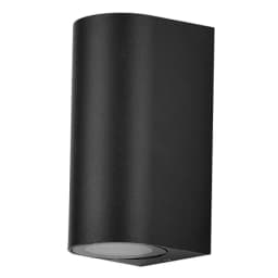 Светильник садовопарковый Feron DH023на стену GU10 MR11 230V черный 51308