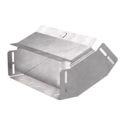 Угол вертикальный внутренний 45 градусов с крышкой Стандарт 300х100 Промрукав