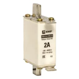 Плавкая вставка ППН-33 100/ 2А габарит 00С EKF