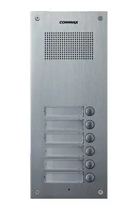 Вызывная аудиопанель DR-6UM на 6 абонентов (врезная) Commax