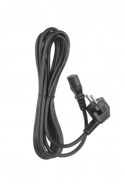 Кабель питания компьютера Hyperline PWC-IEC13-SHM-3.0-BK (Schuko+C13) (3x1.0)