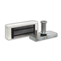 Замок электромагнитный М1-150 (белый с планкой) Олевс