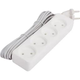 Удлинитель 4х5м без заземл. 6А IP20 1.3кВт ШВВП Союз 481S-0405