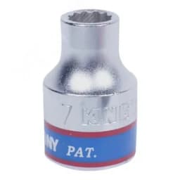 Головка торцевая стандартная двенадцатигранная 3/8", 7 мм