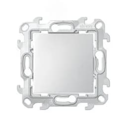 Переключатель (проходной) 10AX 250В~ цвета алюминий S24 Harmonie Simon