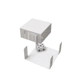 Коробка монтажная огнестойкая металлическая 75х75х37 4к х 2,5мм КМОМ ПожТехКабель 070-026