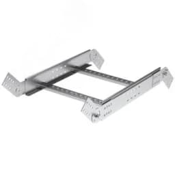 Угол вертикальный шарнирный 50х400 универсальный в комплекте с крепежными элементами и соединительными пластинами, необходимыми для монтажа, цинк-ламельный