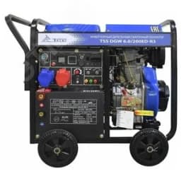 Генератор дизельный сварочный инверторный TSS DGW 6.0/200ED-R3