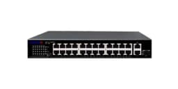 26 портовый неуправляемый коммутатор (24 PoE) TR-NS1126-225-24PoE Trassir