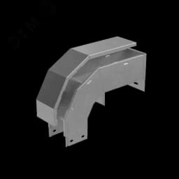 Т-ответвитель крышка верт. вниз 100х500х200 мм ПЛЮС INOX304