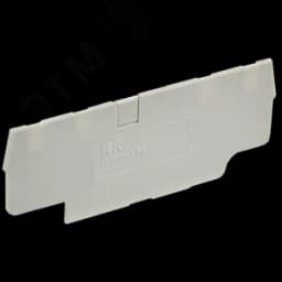 Заглушка для CP-MC 4 вывода 2,5мм2 серая IEK