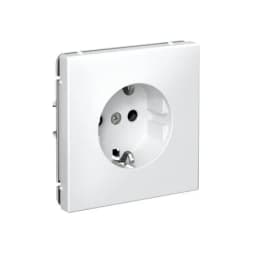 Розетка ArtGallery 16А с заземл. быстрозажим. клем. механизм лотос SE GAL001343S
