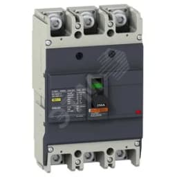 Выключатель автоматический трехполюсный EZC250N 160А 25кА Schneider Electric
