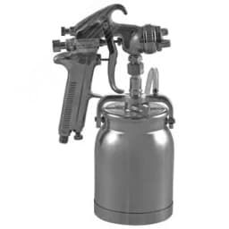 Пистолет покрасочный "Краскопульт", бачок нижний металлический 1 л, дюза 1.6 мм