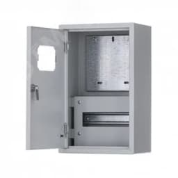 Корпус металлический учетный навесной 400х2500х160 1-фазный 9 модулей IP31 ЩРУН-1/9