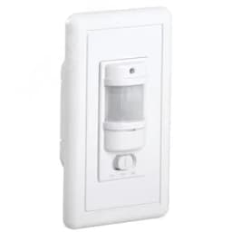 Датчик движения ДД 028 белый, макс. нагрузка 1200Вт, угол обзора 140град., дальность 9м, IP20, IEK