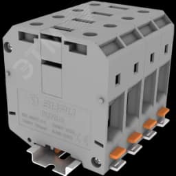 Клемма TU 1-1 винтовая, сечение 70 мм. кв., серая