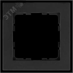 Рамка G-Classic 1-постовая, цвет Антрацит Jasmart