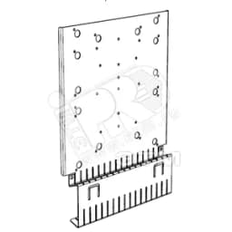 Пластина для розеток DPE M Meka