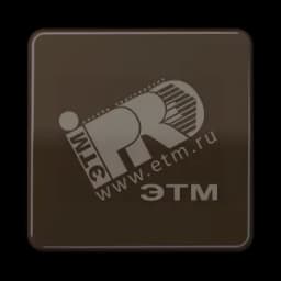 Клавиша для выключателя и кнопки коричневая JUNG