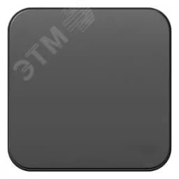 BLANCA одноклавишный переключатель наружный (cх.6) изолированный пл, 10A, 250B, антрацит