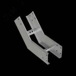 Угол лестничный вертикальный внутренний 45 гр. 150х300х2,0 мм N