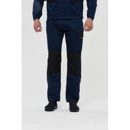 Брюки рабочие M1PA2 серии MACH 1, цв. темно-синий/оранжевый, р.XXL