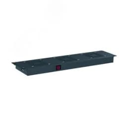 Модуль потолочный 3 вентилятора для крыши 800 RAL9005 DKC