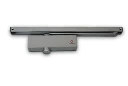 Дверной доводчик FARGO F63 EN3 серый. со скользящим каналом 80 кг