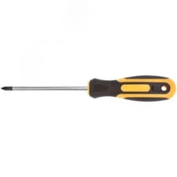 Отвертка "Контур", CrV сталь, прорезиненная ручка 5х100 мм РН1