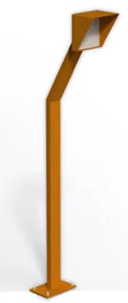 Стойка для считывателя на круглой трубе 170х180 Stolz